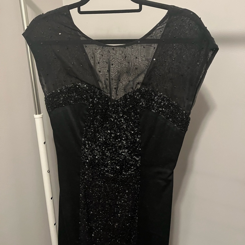 French Connection Black Mini Dress (US4)